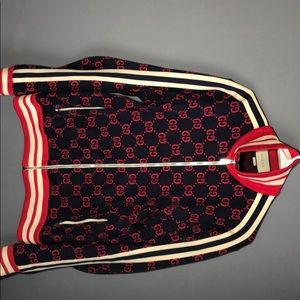 Gucci Jacquard GG jacket with matching shorts